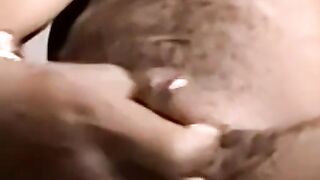 Black amateur strips naked and jerks off his cock solo
