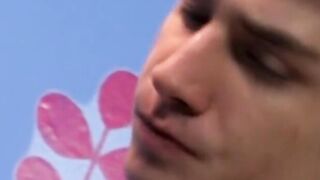 Naughty twink Alan Parish blows big dick and bangs cute gay