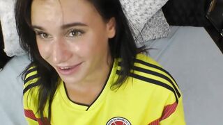 Lana Roy seduces her stepbrother and gives him an oral