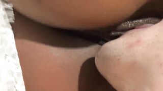 FuckDevils.com - Seductive black girl blows a big dick before getting fucked by a hor Hoe 2
