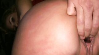Stockinged hot gets nailed and mouth cumfilled