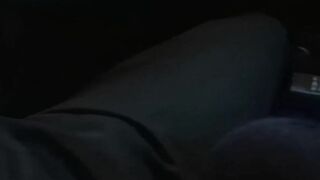 Nasty bitches blowing cock inside the vehicle