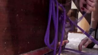 Bdsm lesbians 69ing and toying their cunts