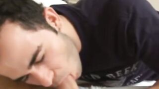 BareBrazil.com - Hot Latino Adriano Rodriguez slams his cute bottom Axel