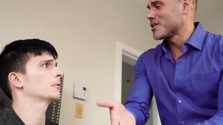 DaddiesPorno.com - Sensual punishment before I finally dropped out of school