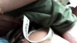 Amateur bitches bj on the backseat