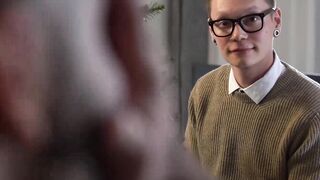 DaddiesPorno.com - Spreading christmas spirit with loads of cum on my stepson