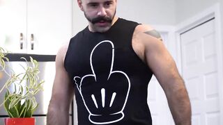 DaddiesPorno.com - Spreading christmas spirit with loads of cum on my stepson