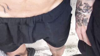 LatinoJuice.com - Tattooed latino Kendro stuffed his wet mouth with two massive cocks