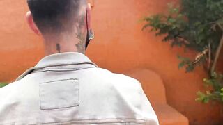LatinoJuice.com - Long haired latino Ken drilled deeply by tanned hunk Marcos cock