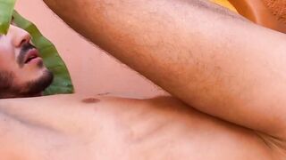 LatinoJuice.com - Long haired latino Ken drilled deeply by tanned hunk Marcos cock
