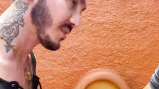LatinoJuice.com - Long haired latino Ken drilled deeply by tanned hunk Marcos cock