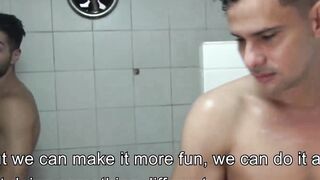 LatinoJuice.com - Gay latino Faisul succumbs to handsome Liams enormous fat penis