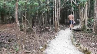 LatinoJuice.com - Latino homo Marco fucked by straight jock Ragel in the woods