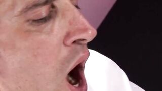 Glamour bitches sharing a thick penis