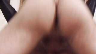 Girl gets double banged