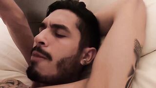 LatinoJuice.com - Latino twink Edipo Rey spitroasted by Sahid and Rob Angel
