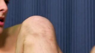 Extraordinarily thin twink messes his companions up the poop hole
