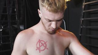 Jockstrap wearing jock Carter Woods gets passionate rimming