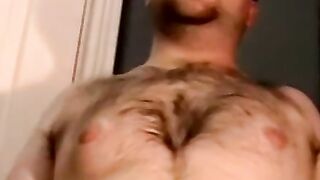 Horny fat guy gets intense BJ in kinky interracial encounter