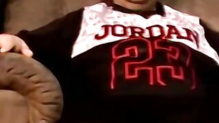 Horny fat guy gets intense BJ in kinky interracial encounter
