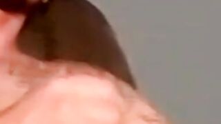 Mature man craves for young amateurs hot spunk while sucking