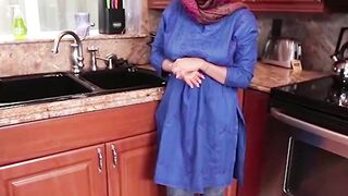 Foreign exchange student Ada Sanchez is really good at sucking my fat cock