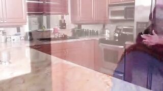 Foreign exchange student Ada Sanchez is really good at sucking my fat cock