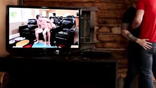 RawNextDoor.com - Quentin Gainz enjoys threesome banging with JJ Knight and Johnny To