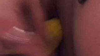 Amateur EU BBW masturbating her cunt inside groupsex