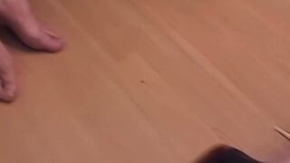 Amateur EU BBW masturbating her cunt inside groupsex