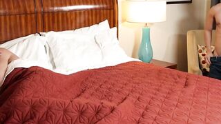 I bang my stepson Aaron Perez in the bed to fulfill our desires