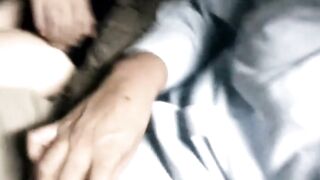 Sexy Japanese groped in public transportation