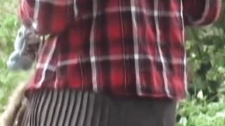 Japanese babes in short skirts hidden camera compilation