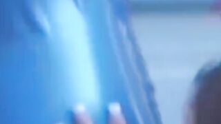 PussyCatsLatex.com - Aradia's latex bondage and toy tease triad
