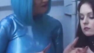 PussyCatsLatex.com - Aradia's latex bondage and toy tease triad