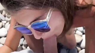 Beautiful skinny 18yo Teen fucks outdoor