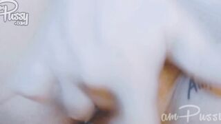 Amateur oriental Vagina Finger Fuck Close-Up