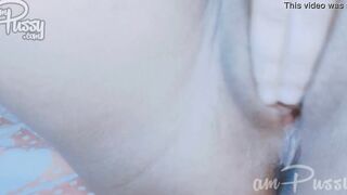 Amateur oriental Vagina Finger Fuck Close-Up