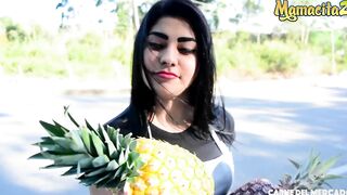 MAMACITAZ - (Devora Robles, Alex Moreno) - Long Oiled Booty Hispanic 18 Year Old Takes A Big Penis Into Her Tight Cunt