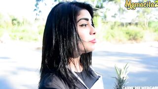 MAMACITAZ - (Devora Robles, Alex Moreno) - Long Oiled Booty Hispanic 18 Year Old Takes A Big Penis Into Her Tight Cunt