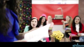 GIRLSWAY Sexual School Girl Emily Willis Learn It The Rough Way