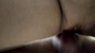 Romantic pov Closeup from a old Russian lovers: a bear and a MILF inside all their glory! ))