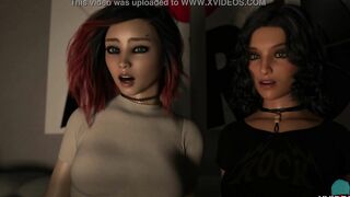 BECOME A ROCKSTAR #105 • Jade blowing Lisas nipples