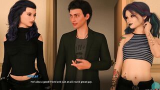 BECOME A ROCKSTAR #105 • Jade blowing Lisas nipples