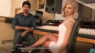 BECOME A ROCKSTAR #105 • Jade blowing Lisas nipples