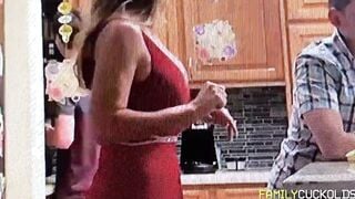 Stepmom Gang Bang