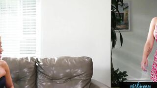 GIRLSWAY A Stranger Came Inside My House To Squirt Everywhere!