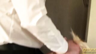 PASCALSSUBSLUTS - Big Tit British Slave Jaiden West Screwed Rough