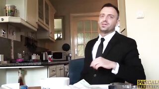 PASCALSSUBSLUTS - Big Tit British Slave Jaiden West Screwed Rough